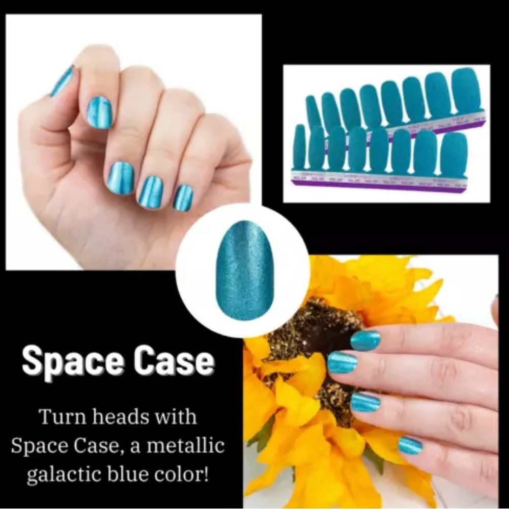 190. Color Street Nail Polish Strips - Space Case